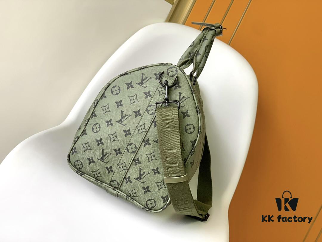 69305c67f09edb6de4c4fda5 M23962 Top-Quality Original Design Keepall Bandoulière 45 Travel Bag from the Monogram Tones Collection