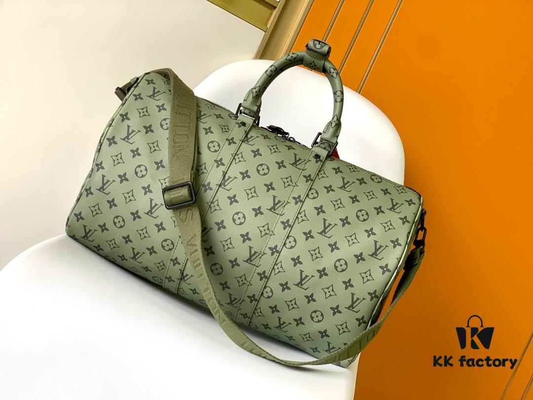 69305c6af09edb6de4c4fda9 M23962 Top-Quality Original Design Keepall Bandoulière 45 Travel Bag from the Monogram Tones Collection