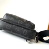 69305c70f09edb6de4c4fdb4 Top Quality Original M46327 Black Flower Avenue Shoulder Bag Made from Damier Graphite Canvas