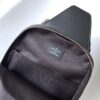 69305c71f09edb6de4c4fdb9 Top Quality Original M46327 Black Flower Avenue Shoulder Bag Made from Damier Graphite Canvas