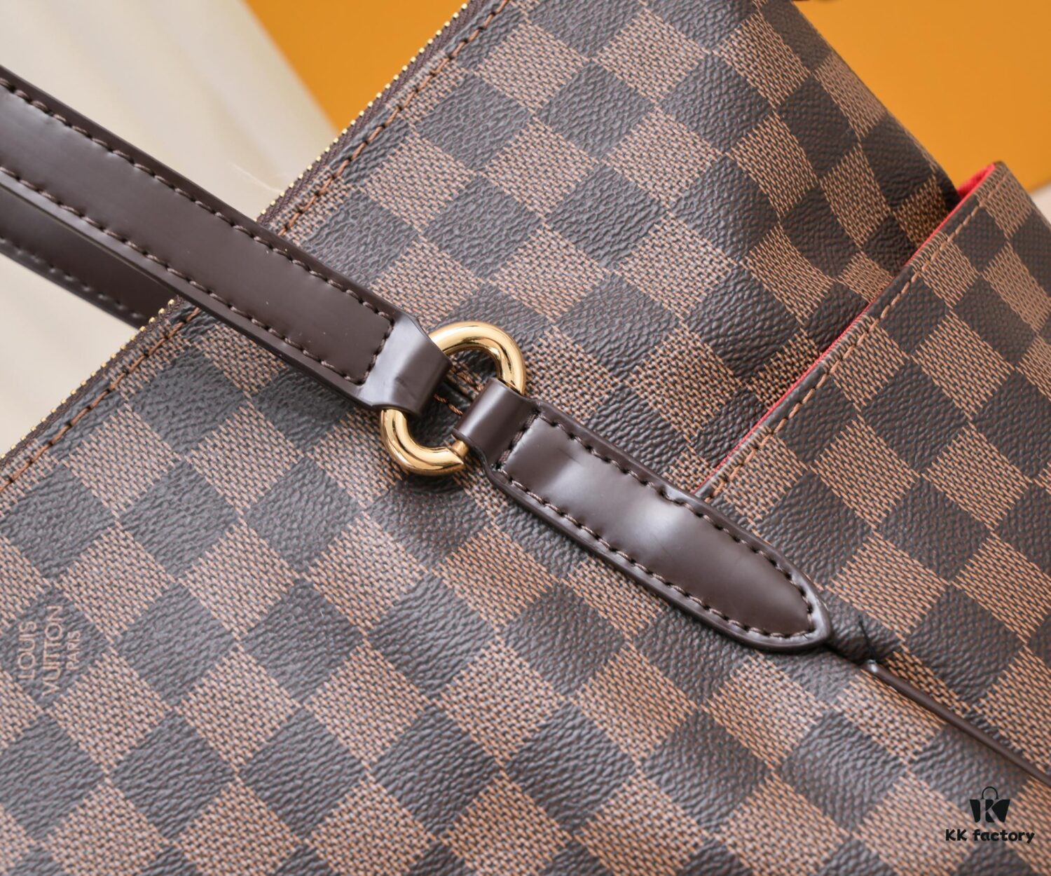 69305cc3f09edb6de4c4fe46 Exclusive Real Shot - Upgraded Version‼️ Double-Sided Color-Changing Yellow Leather, High Quality, Highly Acclaimed LV Louis Vuitton M56689, Original Mold Design