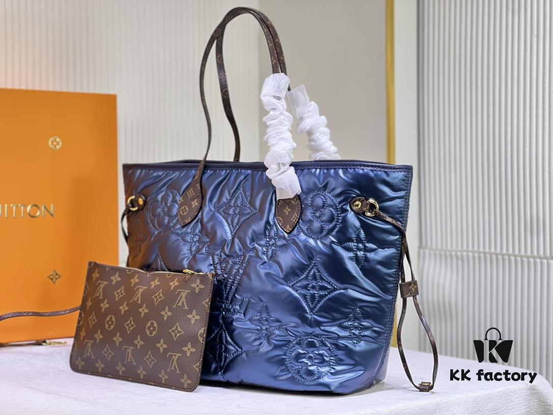 69305ccef09edb6de4c4fe61 Upgraded Premium Quality M40995 M21090 Down Fabric Shopping Tote Bag Medium Louis Vuitton Reimagines the Iconic Neverfull Bag with Refined Interior Details