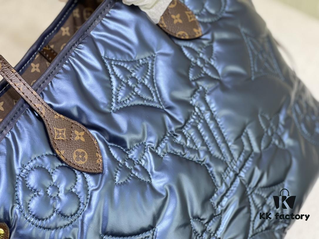 69305ccff09edb6de4c4fe63 Upgraded Premium Quality M40995 M21090 Down Fabric Shopping Tote Bag Medium Louis Vuitton Reimagines the Iconic Neverfull Bag with Refined Interior Details