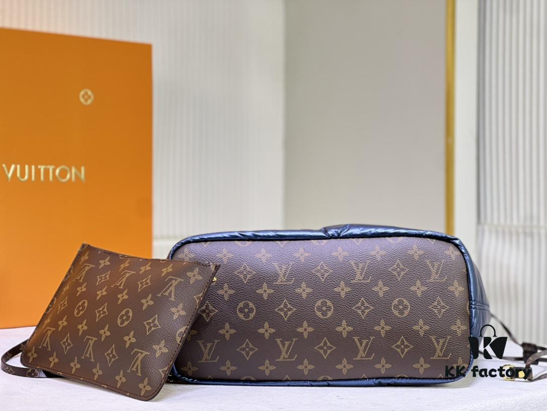 69305cd1f09edb6de4c4fe64 Upgraded Premium Quality M40995 M21090 Down Fabric Shopping Tote Bag Medium Louis Vuitton Reimagines the Iconic Neverfull Bag with Refined Interior Details