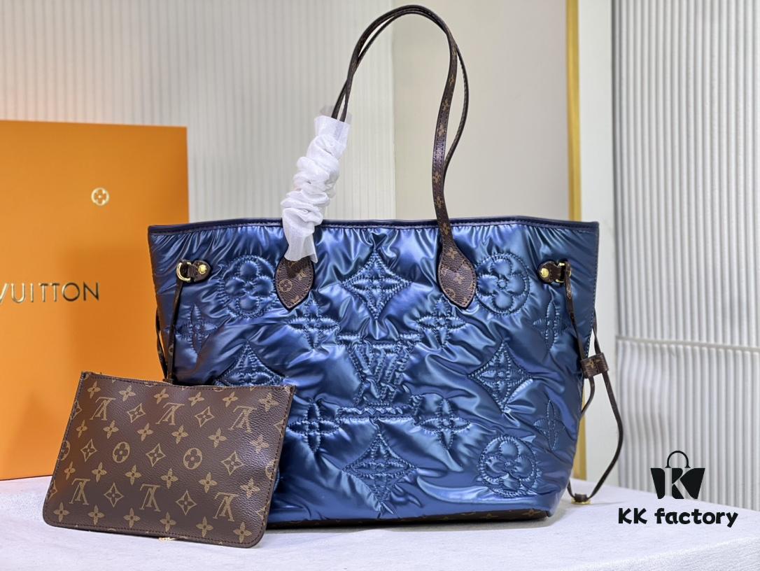 69305cd1f09edb6de4c4fe65 Upgraded Premium Quality M40995 M21090 Down Fabric Shopping Tote Bag Medium Louis Vuitton Reimagines the Iconic Neverfull Bag with Refined Interior Details