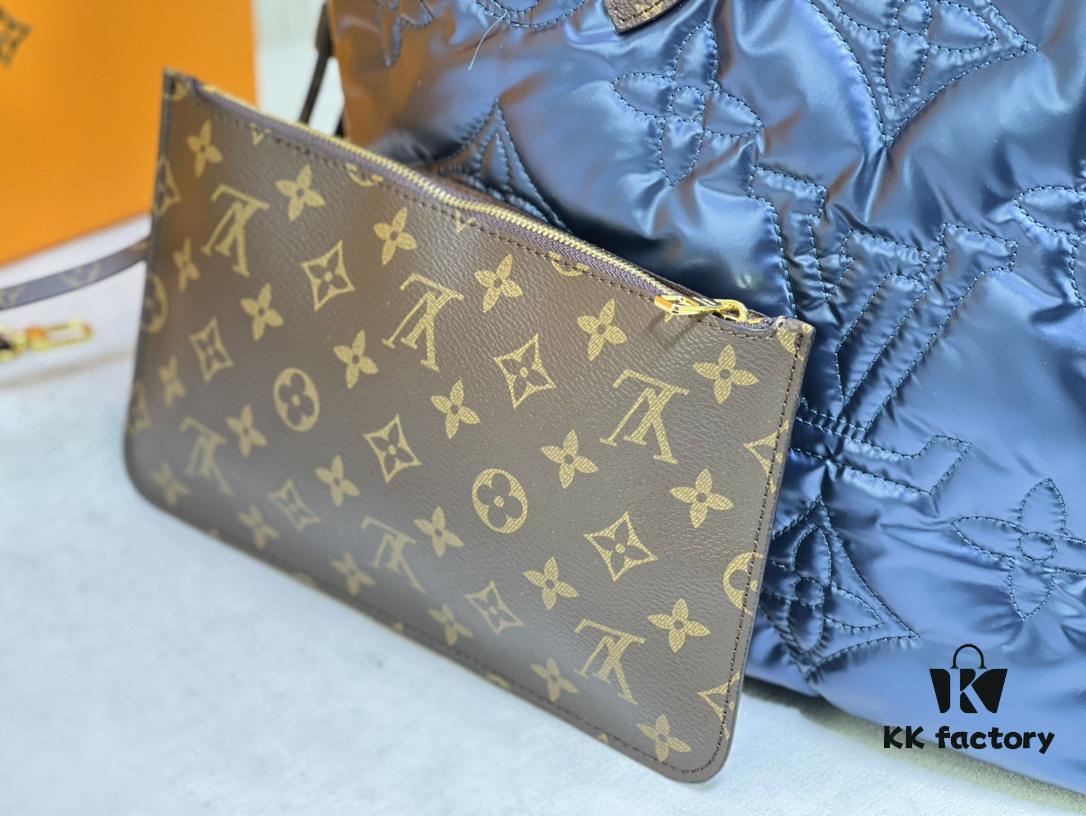 69305cd2f09edb6de4c4fe67 Upgraded Premium Quality M40995 M21090 Down Fabric Shopping Tote Bag Medium Louis Vuitton Reimagines the Iconic Neverfull Bag with Refined Interior Details