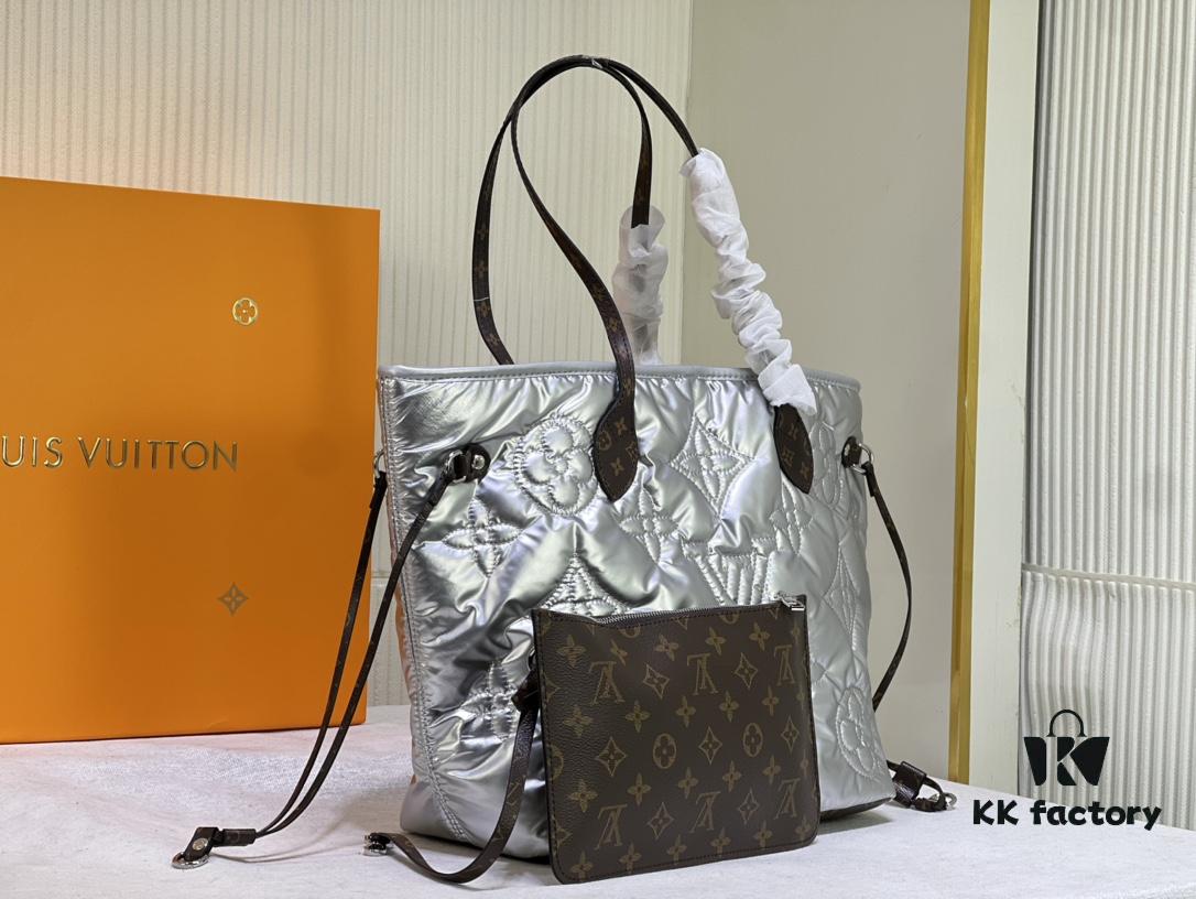 69305cd2f09edb6de4c4fe6b Upgraded Premium Quality M40995 M21090 Down-Filled Material Shopping Bag Medium Louis Vuitton Reimagines the Iconic Neverfull Tote