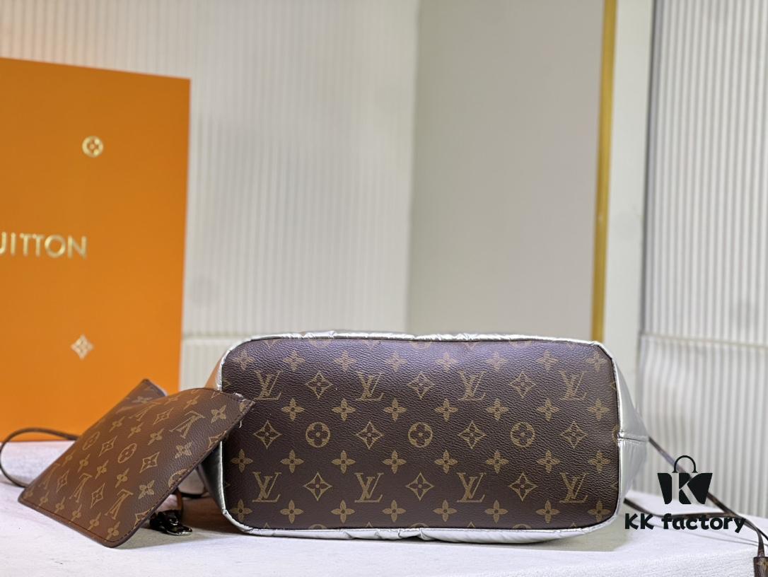 69305cd3f09edb6de4c4fe6d Upgraded Premium Quality M40995 M21090 Down-Filled Material Shopping Bag Medium Louis Vuitton Reimagines the Iconic Neverfull Tote