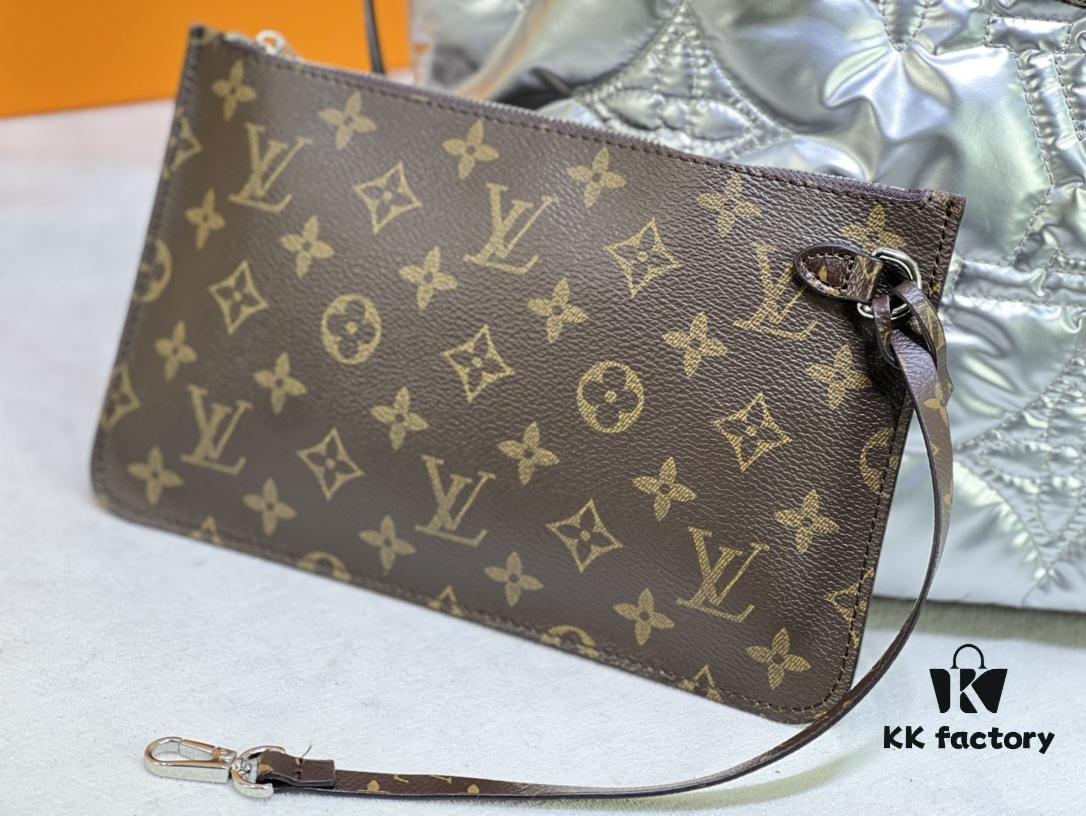 69305cd5f09edb6de4c4fe6e Upgraded Premium Quality M40995 M21090 Down-Filled Material Shopping Bag Medium Louis Vuitton Reimagines the Iconic Neverfull Tote