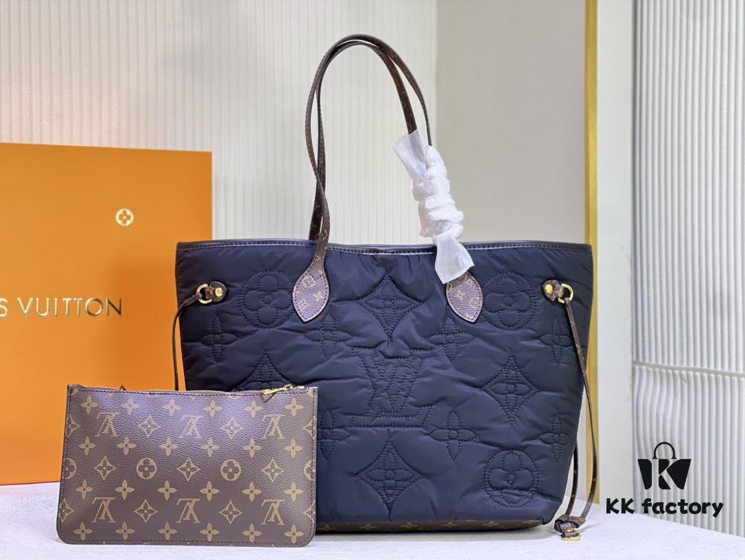 69305cdef09edb6de4c4fe80 Upgraded Premium Quality M40995 M21090 Down Fabric Medium Shopping Bag Louis Vuitton Reimagines the Iconic Neverfull Tote, Exploring Refined Interior Details