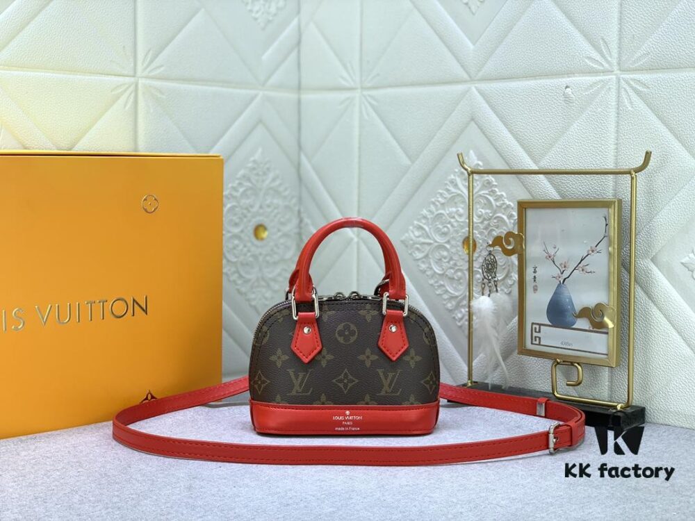 69305cf7f09edb6de4c4feae Upgraded Original 【Louis Vuitton Alma Nano Shell Bag】M82717 Monogram