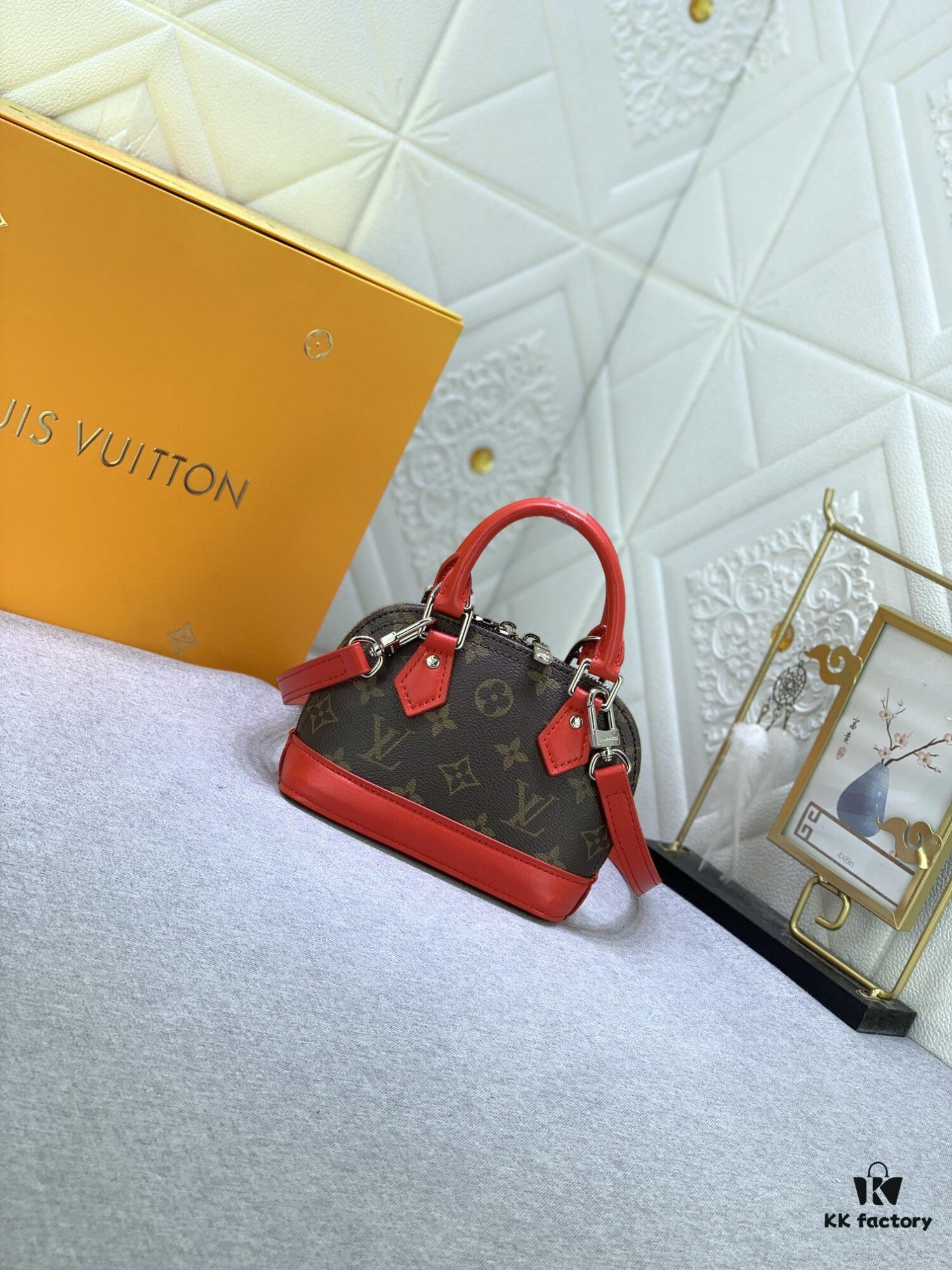 69305cf9f09edb6de4c4feb2 Upgraded Original 【Louis Vuitton Alma Nano Shell Bag】M82717 Monogram
