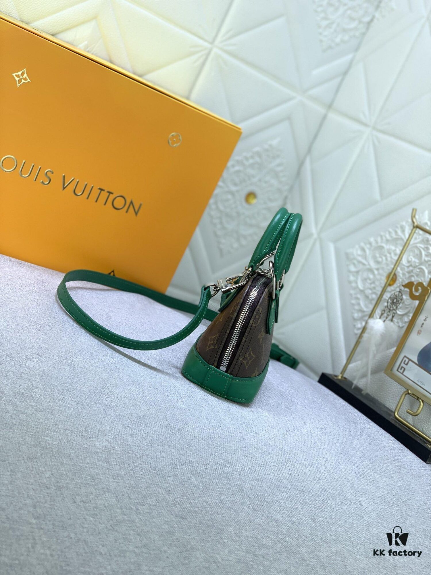 Upgraded Original Version [Alma Nano Shell Handbag] M82717 Old Flower