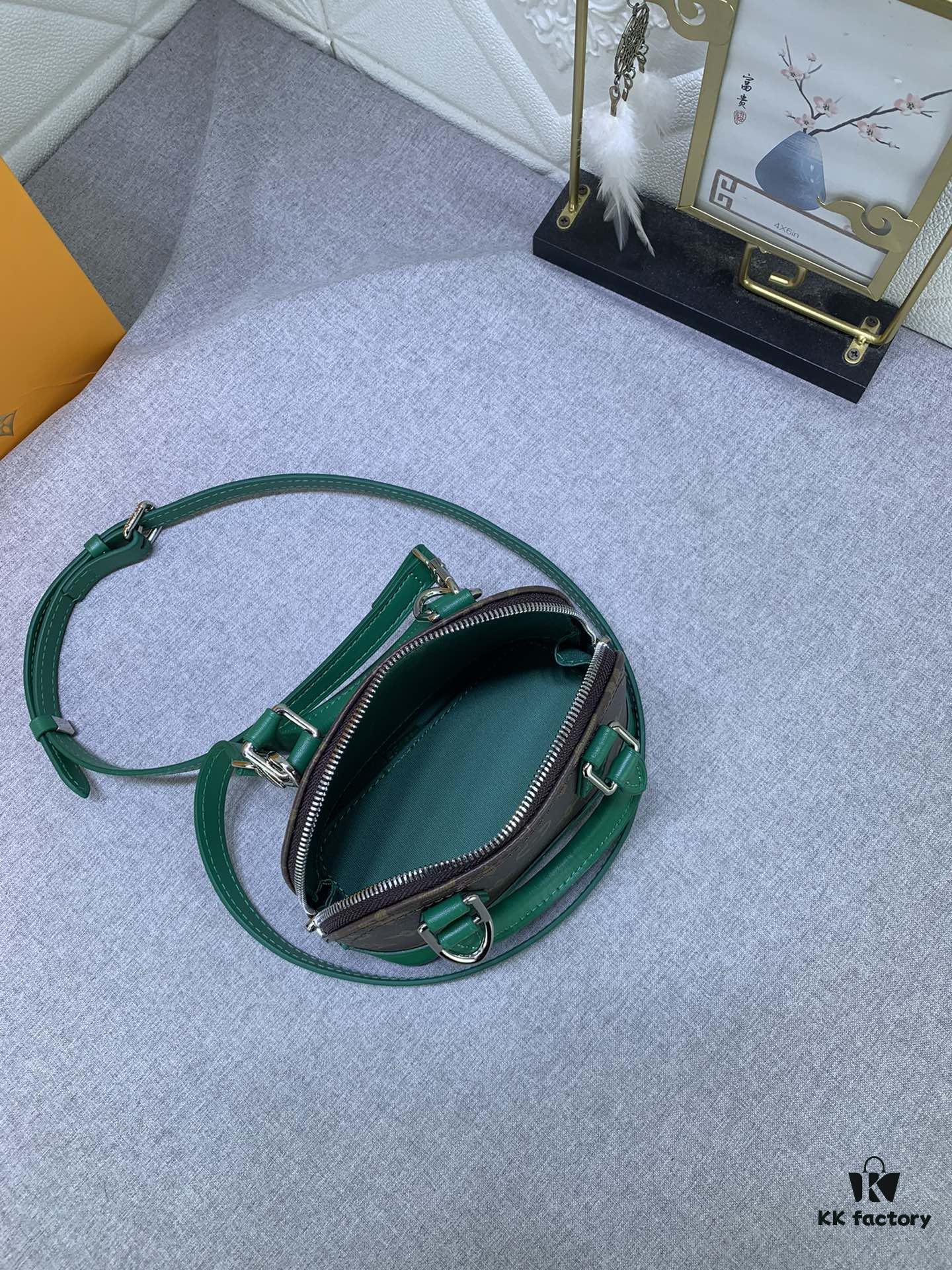 Upgraded Original Version [Alma Nano Shell Handbag] M82717 Old Flower