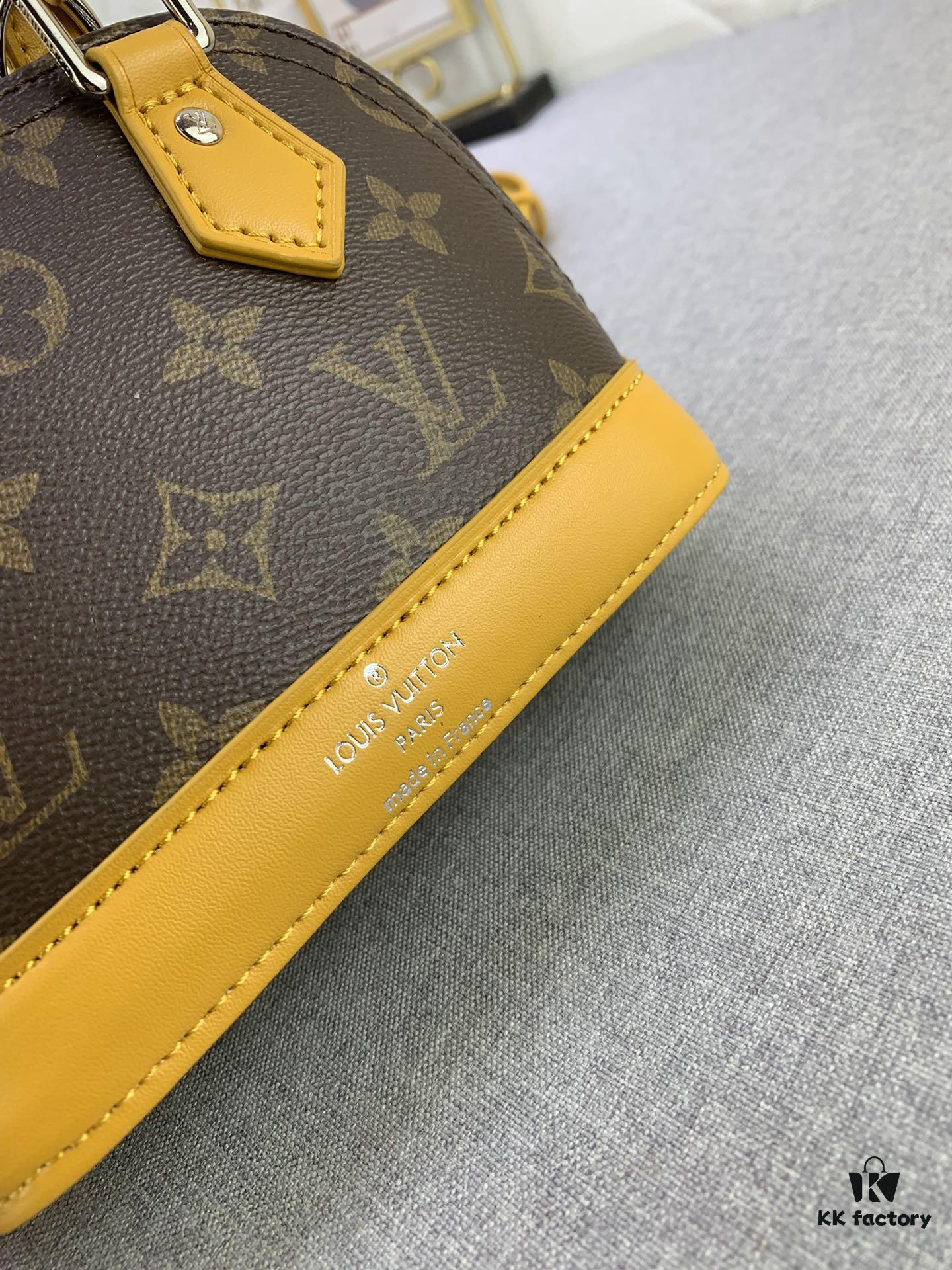 Upgraded Original 【Louis Vuitton Alma Nano Shell Bag】M82717 Monogram