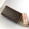 M46594 Pink M46222 Apricot M46234 Black [M45957 Black M45948 Red, Non-Adjustable Strap] - This Speedy Bandoulière 20 Handbag is crafted from Monogram canvas with cowhide leather trim and textile lining, continuing the iconic Louis Vuitton Speedy travel bag design in a compact size, featuring rolled leather handles and a detachable, adjustable fabric shoulder strap adorned with signature woven branding details