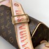 M46594 Pink M46222 Apricot M46234 Black [M45957 Black M45948 Red, Non-Adjustable Strap] - This Speedy Bandoulière 20 Handbag is crafted from Monogram canvas with cowhide leather trim and textile lining, continuing the iconic Louis Vuitton Speedy travel bag design in a compact size, featuring rolled leather handles and a detachable, adjustable fabric shoulder strap adorned with signature woven branding details