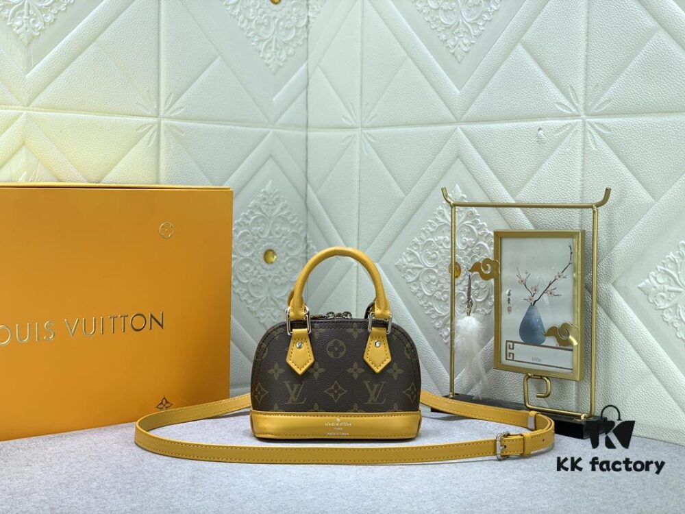 69305d1af09edb6de4c4fee9 Upgraded Original 【Louis Vuitton Alma Nano Shell Bag】M82717 Monogram
