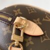 M46222 Beige M46234 Black [M45957 Black Adjustable Strap Not Available] ~ This Speedy Bandoulière 20 Handbag is crafted from Monogram canvas with cowhide leather trim and textile lining, continuing the iconic Louis Vuitton Speedy travel bag design in a compact size, featuring rolled leather handles and a detachable, adjustable fabric shoulder strap accented with signature woven branding details