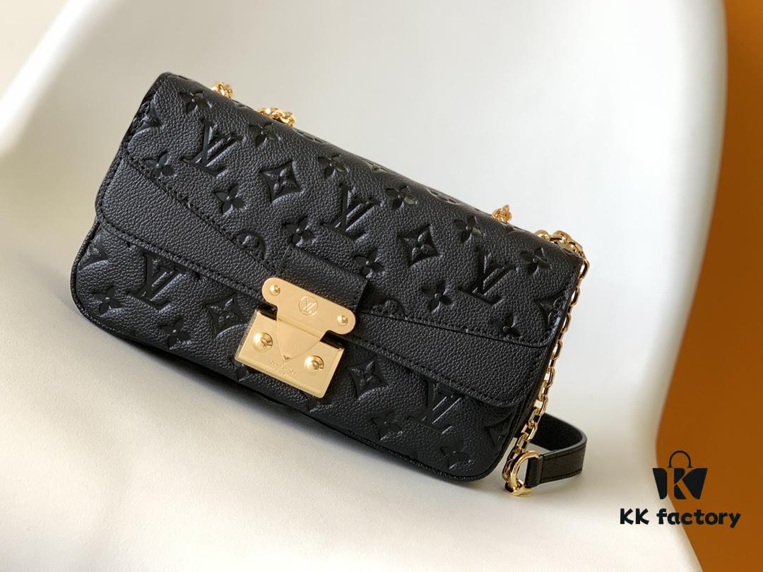 69305d2ef09edb6de4c4ff0e Louis Vuitton Marceau Chain Bag in Black M46200, Gray M46199, and Cream White M46201