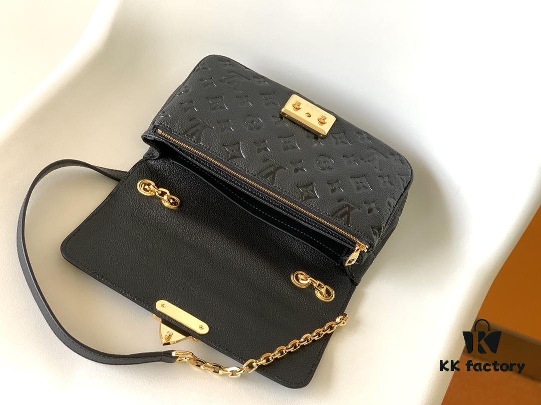69305d30f09edb6de4c4ff13 Louis Vuitton Marceau Chain Bag in Black M46200, Gray M46199, and Cream White M46201