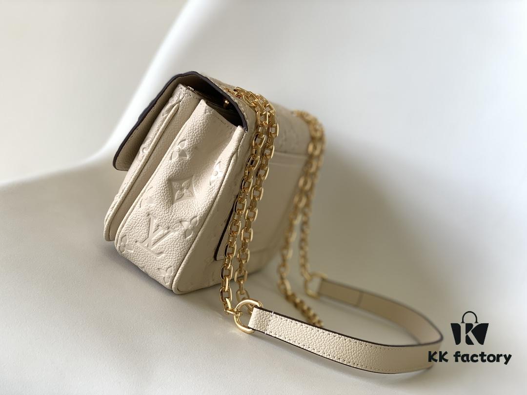 69305d37f09edb6de4c4ff1f Louis Vuitton Marceau Chain Bag in Black M46200, Gray M46199, and Cream White M46201
