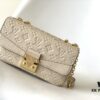 69305d37f09edb6de4c4ff20 Louis Vuitton Marceau Chain Bag in Black M46200, Gray M46199, and Cream White M46201