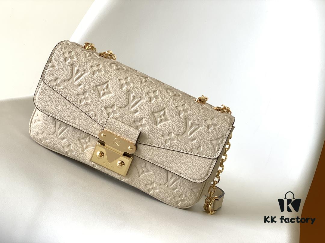 69305d37f09edb6de4c4ff20 Louis Vuitton Marceau Chain Bag in Black M46200, Gray M46199, and Cream White M46201