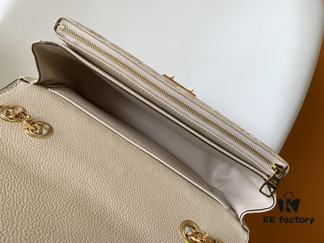 69305d3df09edb6de4c4ff26 Louis Vuitton Marceau Chain Bag in Black M46200, Gray M46199, and Cream White M46201