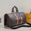 69305d3ef09edb6de4c4ff2a Exclusive Real Shot - Upgraded Version ‼️ M46703 M41416 Keepall Bandoulière 45 Travel Bag in Monogram Macassar Coated Canvas