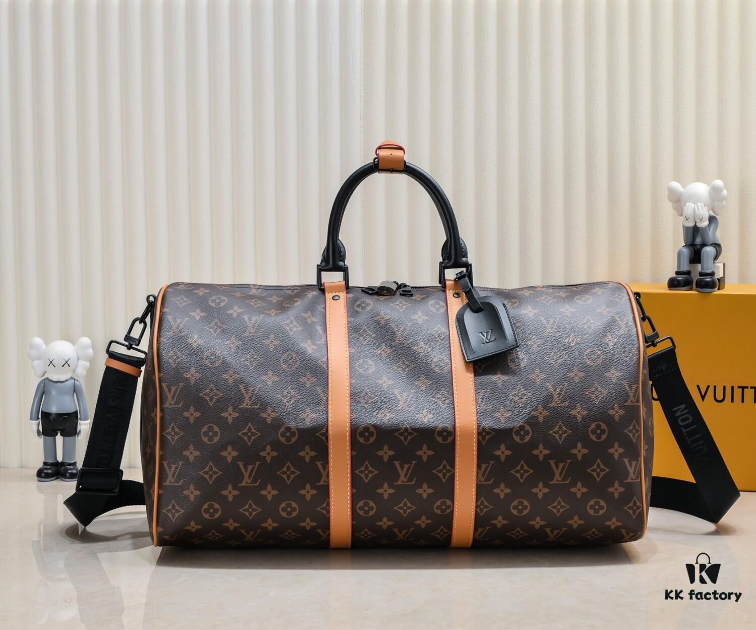 69305d3ff09edb6de4c4ff2b Exclusive Real Shot - Upgraded Version ‼️ M46703 M41416 Keepall Bandoulière 45 Travel Bag in Monogram Macassar Coated Canvas