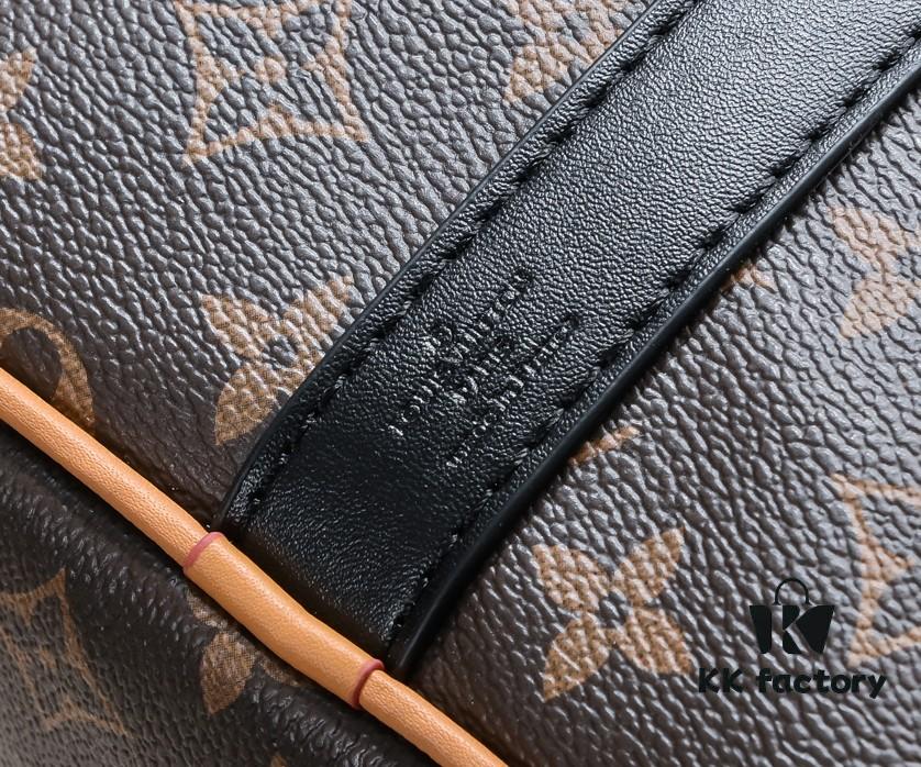 69305d44f09edb6de4c4ff33 Exclusive Real Shot - Upgraded Version ‼️ M46703 M41416 Keepall Bandoulière 45 Travel Bag in Monogram Macassar Coated Canvas