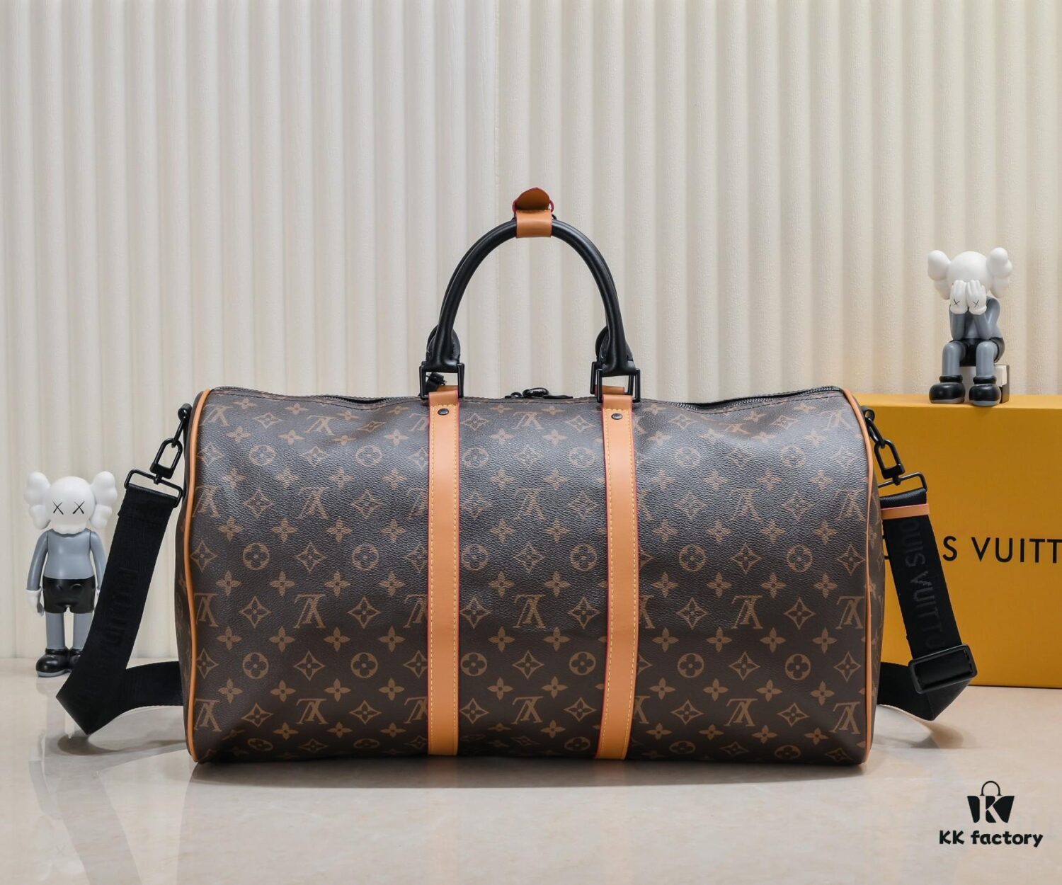 69305d44f09edb6de4c4ff34 Exclusive Real Shot - Upgraded Version ‼️ M46703 M41416 Keepall Bandoulière 45 Travel Bag in Monogram Macassar Coated Canvas