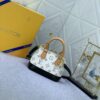 69305d59f09edb6de4c4ff5b Upgraded Original 【Louis Vuitton Alma Nano Shell Bag】M82717 Monogram M46895 White Flower