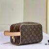 69305d5ff09edb6de4c4ff69 Exclusive Real Photo M83113 Black Flower M83112 Aged Flower Brand New Locker Dopp Kit