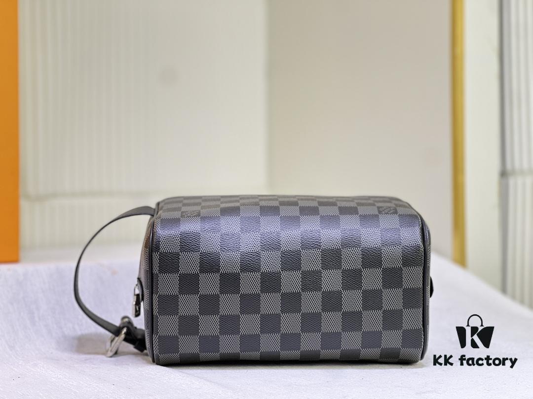69305d6bf09edb6de4c4ff7f Exclusive Real Photo M83113 Black Flower M83112 Aged Flower Brand New Locker Dopp Kit