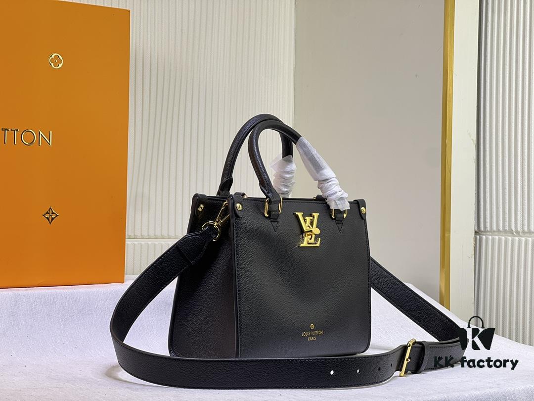 69305d72f09edb6de4c4ff91 M22311 Black M23637 Beige Top-Quality Original Stock Lock & Go Handbag