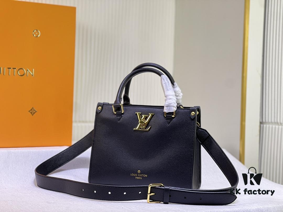 69305d74f09edb6de4c4ff93 M22311 Black M23637 Beige Top-Quality Original Stock Lock & Go Handbag