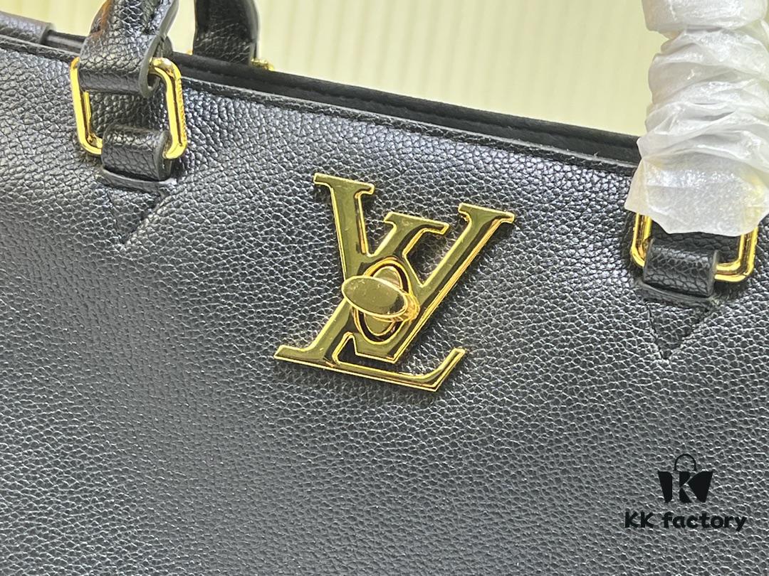 69305d75f09edb6de4c4ff96 M22311 Black M23637 Beige Top-Quality Original Stock Lock & Go Handbag