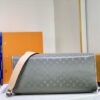 69305d7af09edb6de4c4ff9f New Arrival 😍😍 High-End Quality 👍 Original Keepall 50 Travel Duffel Bag, Special Edition Design Inspired by the 2018-19 Men's Fashion Show. Grey Monogram Titanium Canvas Body with Natural Cowhide Trims, Textile Handles and Detachable Leather Shoulder Strap Embossed with Louis Vuitton Logo. Model No.: 43886 43885 Size: 50x29x23