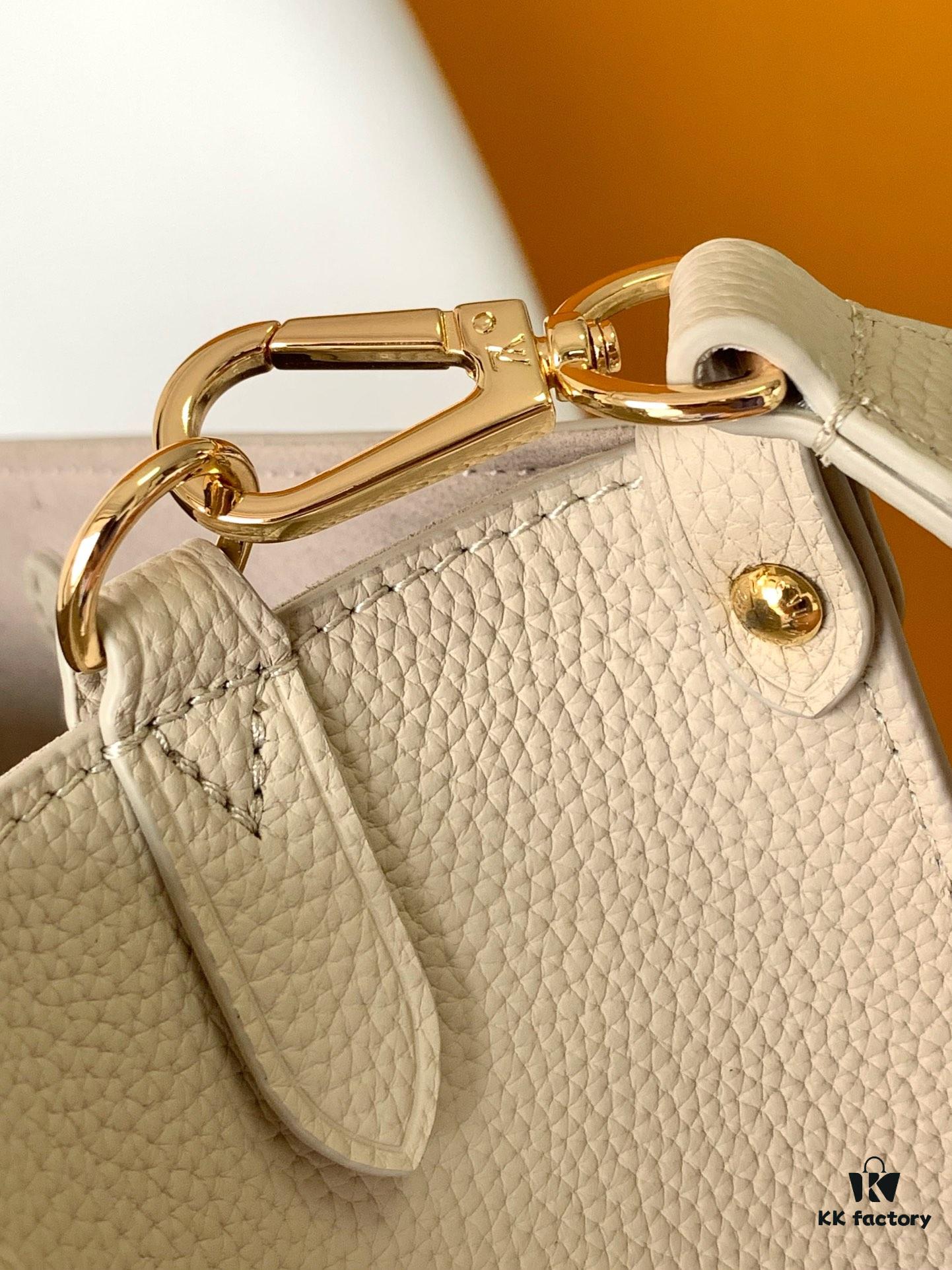 69305d7bf09edb6de4c4ffa1 M23437 Beige M22311 Black M23637 Off-White Top-Quality Original Surplus Lock & Go Handbag