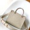 69305d7cf09edb6de4c4ffa2 M23437 Beige M22311 Black M23637 Off-White Top-Quality Original Surplus Lock & Go Handbag