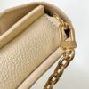69305d92f09edb6de4c4ffc8 Wallet On Chain Metis Chain Bag in Grainy Mjs Monogram Empreinte Leather, Black M82637 and White M82836