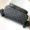 Top Quality Original M45335 Black Flower Black Check Dean Backpack