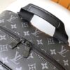 Top Quality Original M45335 Black Flower Black Check Dean Backpack