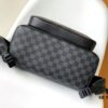 Top Quality Original M45335 Black Flower Black Check Dean Backpack