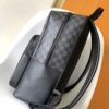 Top Quality Original M45335 Black Flower Black Check Dean Backpack