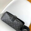 69305da0f09edb6de4c4ffe0 Top Quality Original Order M46685 Black Flower Men's Mailbag Montsouris Messenger Bag