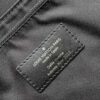 69305daaf09edb6de4c4ffee Top Quality Original Order M46685 Embossed M46685 Black Flower Men's Mailbag Montsouris Messenger Bag