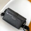 69305db1f09edb6de4c4fffa Top-tier Original Order M46794 Black Flower M23741 Embossed S-Cape Messenger Bag